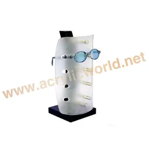 Custom perspex eyewear case glasses display stand acrylic eye glasses rack