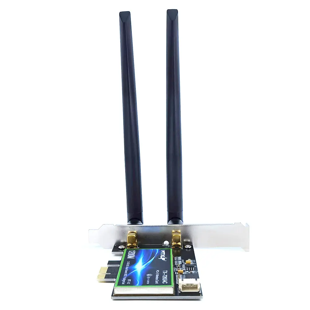 5G dual-band PCIE Gigabit 1200M desktop wireless card WIFI BT 4.2 Japan Wireless Certification 7265AC