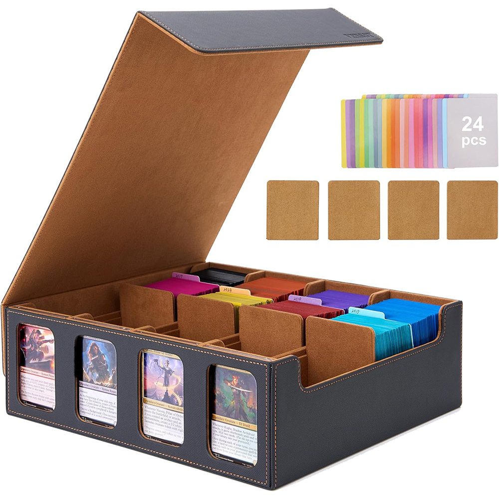 mtg card dividers Mana 8 - Token Dividers with Deck Box for Magic: The Gathering