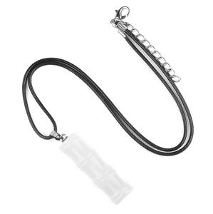 Collar con Colgante de Bambú y Piedra Natural para Mujer, Gema al por Mayor, Gargantilla con Cuentas Colgantes, Joyería, Regalo - Product Image 5