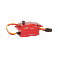 Ventes chaudes Servomoteur KST SV4012-12 SHV 42.0Kgf.cm 0.10sec/60. Voitures RC à profil bas à 4 pôles sans balais en alliage d'aluminium DC12V à ailes fixes