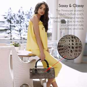 Personalized Fashion Single <b>Bottle</b> Wine Purse | Thermal Insulated Clutch Tote for Women (<b>Cork</b>) - Product Image 6
