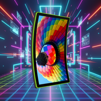 Écran incurvé capacitif de type C de 39 pouces, durable, de niveau industriel, OEM ODM, écran LCD interactif pour jeux