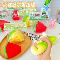Hete Decompressie Fruit Squeeze Simulatie Eten Speelgoed Langzaam Terugverende Ontspannings Speelgoed