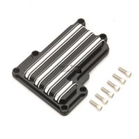 Cache-moteur inférieur CNC pour boîte de vitesses de moto Dyna Touring Electra Glide Softail FXS Twin Cam 2008-2013