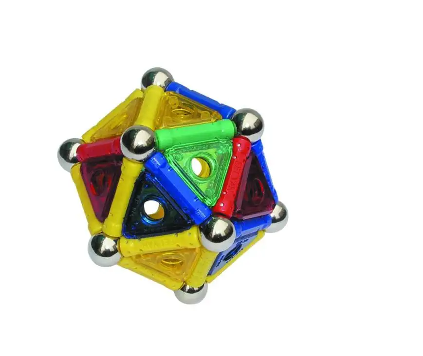 Лучшие модные умные магнитные шариковые стержни развивающие игрушки строительные блоки шарики и палки