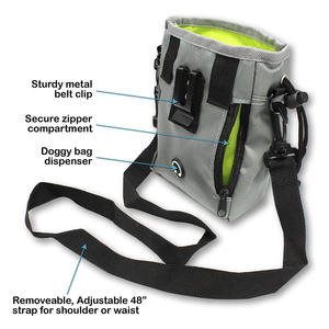 Persediaan penting pelatih anjing, kantong makanan untuk latihan hewan peliharaan, jalan-jalan, Pak Fanny bebas genggam, perlengkapan anjing - Product Image 4