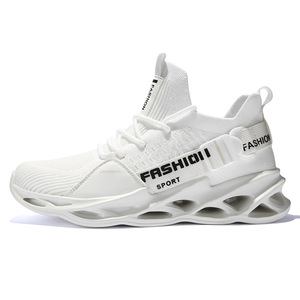 Zapatillas Deportivas de Invierno para Hombre, Talla Grande 46, con Cordones, Punta Cerrada, Sólidas, Transpirables, Informales, para Correr - Product Image 2