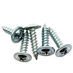 Vis autotaraudeuses à tête cylindrique en acier au carbone C1022A, zinguées, en pouces, vente en gros de l'usine de Tianjin - Product Image 2