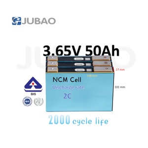 แบตเตอรี่ NCM 3.7V 50Ah ของแท้ใหม่เอี่ยมแบบขายส่ง พร้อมอายุการใช้งานยาวนาน รูปทรงปริซึม - Product Image 1