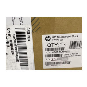 H P <span class=keywords><strong>Dock</strong></span> <span class=keywords><strong>G4</strong></span> Docking estación 2x DP Thun der perno USB-C 4J0A2AA # ABB - Product Image 3