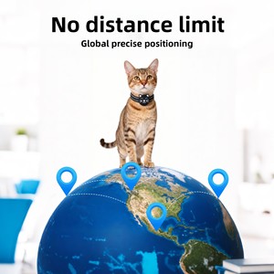 חדש חתול קטן חכם <span class=keywords><strong>GPS</strong></span> <span class=keywords><strong>Tracker</strong></span> איתור חיות מחמד מיקום גלובלי בלוטות' עמיד למים מערכת כפולה אוניברסלי אנדרואיד/iOS - Product Image 4