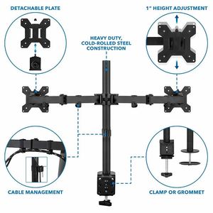 ขาตั้งจอภาพแบบยืดหยุ่นได้สูงสุด 27 นิ้ว รองรับ VESA 100x100 สำหรับจอภาพหลายจอ - Product Image 2