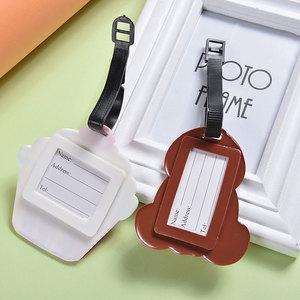 Étiquette de <span class=keywords><strong>bagage</strong></span> en <span class=keywords><strong>silicone</strong></span> à la mode sur mesure étiquette d'embarquement de crème glacée colorée pour le voyage - Product Image 5
