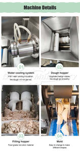 Wholesale Ravioli Empanadas Samosa Making Machine Automatic Meat <b>Pie</b> <b>Maker</b> Dumpling Making Machine Empanada Machine for Sale - Product Image 3