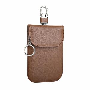 Sac/Boîte de protection anti-émission de signal pour clé de voiture en fibre de carbone, anti-RFID et anti-rayonnement électromagnétique, tendance - Product Image 2