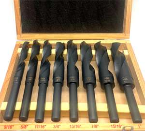 2026 Wholesale 1/2'' Reduced Shank HSS Twist <b>Drill</b> <b>Bits</b> for Metal Stainless Steel - Product Image 2