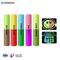 24inX82FT Film PVC vinyle de transfert de chaleur HTV sensible à la lumière du soleil pour vêtements à haute température fer à repasser changement de couleur pour t-shirts