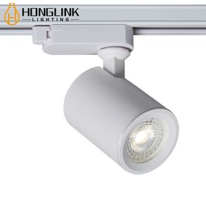 <span class=keywords><strong>Spot</strong></span> LED <span class=keywords><strong>sur</strong></span> <span class=keywords><strong>rail</strong></span> en aluminium orientable, design moderne et élégant, noir et blanc, pour magasins de détail et commerces - Product Image 1