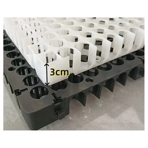 Cellule de drainage en PP pour <span class=keywords><strong>béton</strong></span>, certifiée CE, conforme ASTM, 50x50cm, en plastique, pour la collecte des <span class=keywords><strong>eaux</strong></span> de pluie dans les jardins, parcs, sous-sols et toitures modernes - Product Image 5