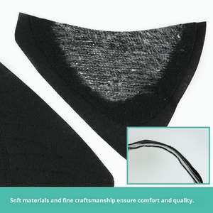 Nhà Máy Tùy Chỉnh Cung Cấp Thân Thiện Với Môi Dệt Tam Giác Hình Dạng Vai Miếng Đệm Unisex Nhỏ Kích Thước Trung Bình 100% Bông Sp20230810wf - Product Image 3