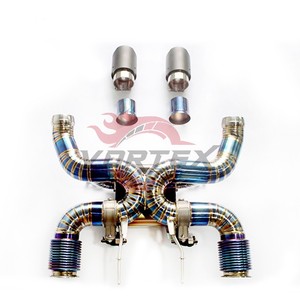 Système d'échappement en titane haute performance Vortex China Factory, soupape d'échappement avec télécommande pour McLaren 720S - Product Image 4