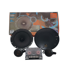 Gto602c Car Audio <b>System</b> 6-1/2 Inch <b>Speakers</b> With Subwoofer Tweeter And Crossover For Vehicle Use - Product Image 1
