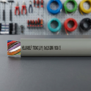 18085 TRONIC (LiYY) 1*0.5 mm Isolation et gaine en PE Couleur grise Code IP66 Câblage automobile Haute tension DIN 47100 - Product Image 3
