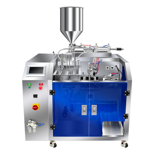 Tự động rau hoa trái cây gạo ngô hạt giống PREMADE Túi máy đóng gói đứng lên dây kéo Pouch doypack máy đóng gói - Product Image 5