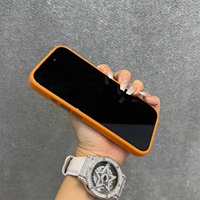 Étui magnétique en cuir PU+PC avec aimants intégrés, coque arrière rigide antichoc pour iPhone 17 Pro Max, anti-rayures