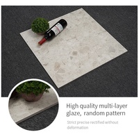 Carrelage intérieur en béton rustique 30x30, sol en porcelaine, céramique, Terrazzo blanc pour salle de bain