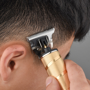 Dsp Dan Song Cordless Electric Hair Clipper Stainless Steel Blade Li Ion Battery Household <b>All</b> <b>In</b> <b>One</b> Set With Combs And Charger - Product Image 3
