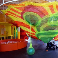 Ropecube Chine Parc d'attractions Escalade Corde Net et Soft Play Constructeurs d'aires de jeux intérieures avec conception personnalisée Installation