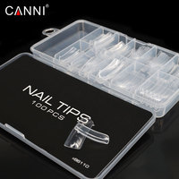 CANNI Gel À Ongles Conseils 100 pièces/boîte Venalisa Nail Art Gelée Épaisse Acrylique Ongles Prolonger Poly Gel Utilisé En Plastique Faux Cristal Conseils