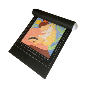 Newest product Portable Jigsaw Puzzle Mat Storage & Travel Case with Non-Slip Felt Surface