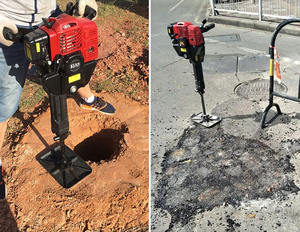 Ventes directes d'usine Marteau à essence portable Pilote d'empilage <span class=keywords><strong>de</strong></span> poteau électrique à essence <span class=keywords><strong>de</strong></span> poche Pilote à vendre <span class=keywords><strong>Remise</strong></span> <span class=keywords><strong>de</strong></span> prix - Product Image 5