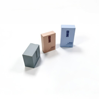 Boîte en carton rigide de style tiroir, sur mesure, en gros, avec finition mate, revêtement UV, emballage de luxe portable haut de gamme multi-packs