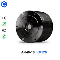 Motor Planetario Brushless DC CubeMars AK40-10 KV170 con Codificador, Relación de Engranajes 10:1, para Robots Humanoides