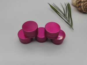 Tappo a Corona in Alluminio Antimanomissione 18mm 24mm 28mm 30mm Coperchio Metallico ROPP per Bottiglie di Vino e Bevande - Product Image 6
