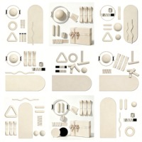 Kit de Pilates et de Yoga Portable Complet pour Toutes les Catégories – Poids Ajustables et Flexibles – Entraînement Polyvalent Yoga & Musculation