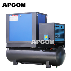 8bar 12bar Low Noise Stationary Air Compressor for <b>Small</b> Factory Workshop with Built-in <b>Dryer</b> Filter Air Receiver Tank - Product Image 4