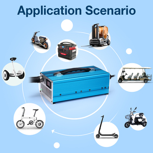 C2500P <span class=keywords><strong>cargador</strong></span> inteligente eléctrico piso depurador remolque tractor ebike motocicleta 30 amperios <span class=keywords><strong>cargador</strong></span> <span class=keywords><strong>de</strong></span> <span class=keywords><strong>batería</strong></span> <span class=keywords><strong>de</strong></span> litio 84V - Product Image 5