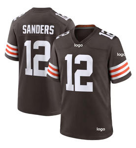 Barato # 12 lijadoras # 24 Chubb #   Camisetas bordadas de los <span class=keywords><strong>Cleveland</strong></span> Browns para hombre de Garrett - Product Image 4