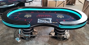 YH Entertainment <span class=keywords><strong>Table</strong></span> de <span class=keywords><strong>poker</strong></span> personnalisée Jeux de <span class=keywords><strong>table</strong></span> de casino de luxe Tables de jeu Pokertisch Tavolo <span class=keywords><strong>Poker</strong></span> - Product Image 5