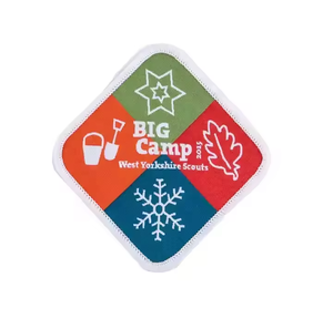 Tùy chỉnh vá thêu logo lớn Anime cho quần áo vải huy hiệu động vật may trên cho áo khoác dệt các bản vá lỗi - Product Image 3