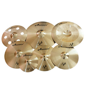 ชุดฉาบ Arborea Cymbal AP Series ระดับมืออาชีพ วัสดุ B20 ชุด 7 ชิ้น น้ำหนัก 9 กก. เส้นผ่านศูนย์กลาง 50 ซม. สำหรับกลอง - Product Image 1