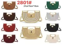 Sac à bandoulière en métal tressé à la main pour femme, nouveau sac fourre-tout à rabat trèfle à quatre feuilles, sac sous le bras léger de luxe brillant, mini sac à bandoulière
