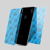 Protection d'Écran Incassable Bouclier Flexible en Nano Verre Anti-Choc pour iPhone Xs Max/pour iPhone/pour Samsung