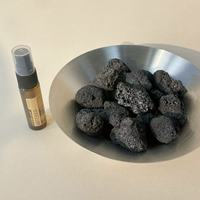 Diffuseurs d'huiles essentielles en acier inoxydable moderne avec pierre volcanique naturelle, diffuseurs d'aromathérapie pour la maison, personnalisables