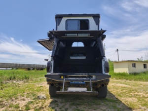 2025 New Pioneer Pickup Camper Box con carcasa dura emergente y tienda de techo alto de verano, nuevo diseño y personalizable - Product Image 2